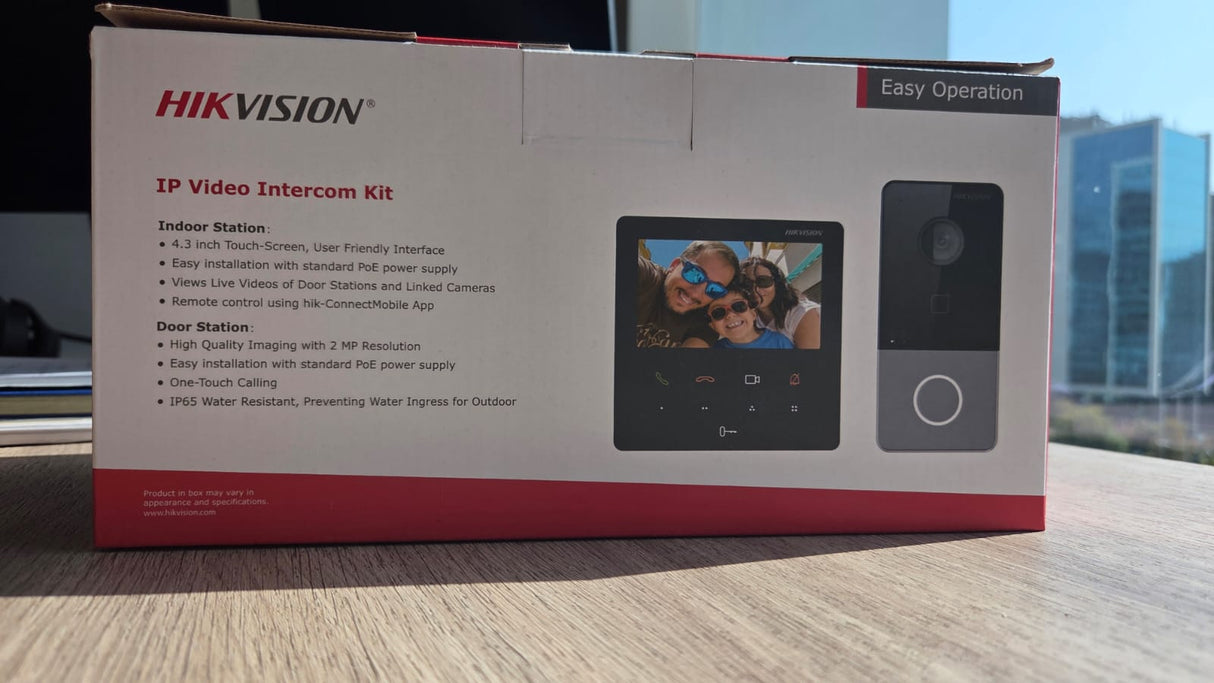 VIDEO PORTERO IP APPCONNECT DS-KIS606-P HIKVISION