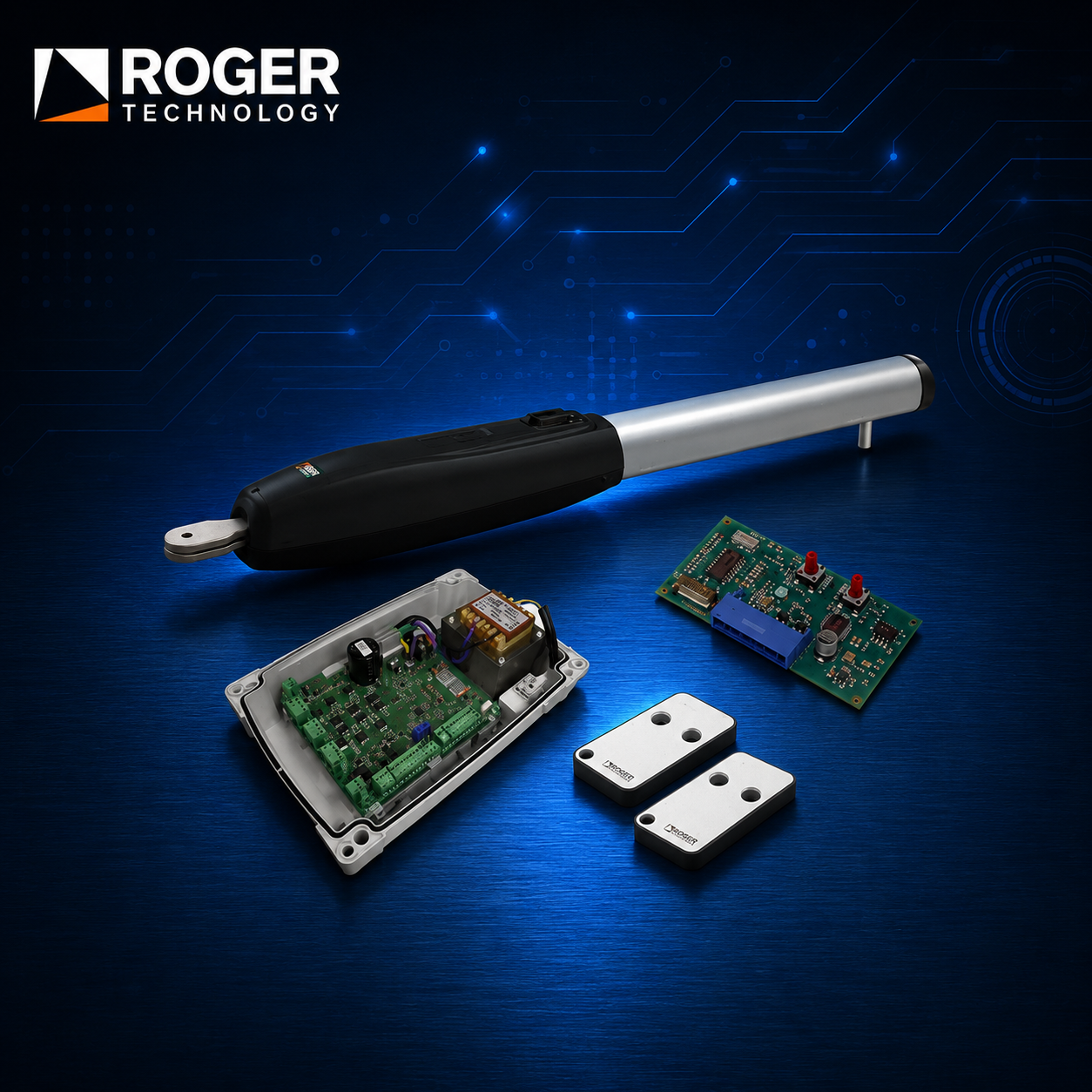 KIT BRAZO BRUSHLESS SMARTY4/HS 4M ROGER TECH