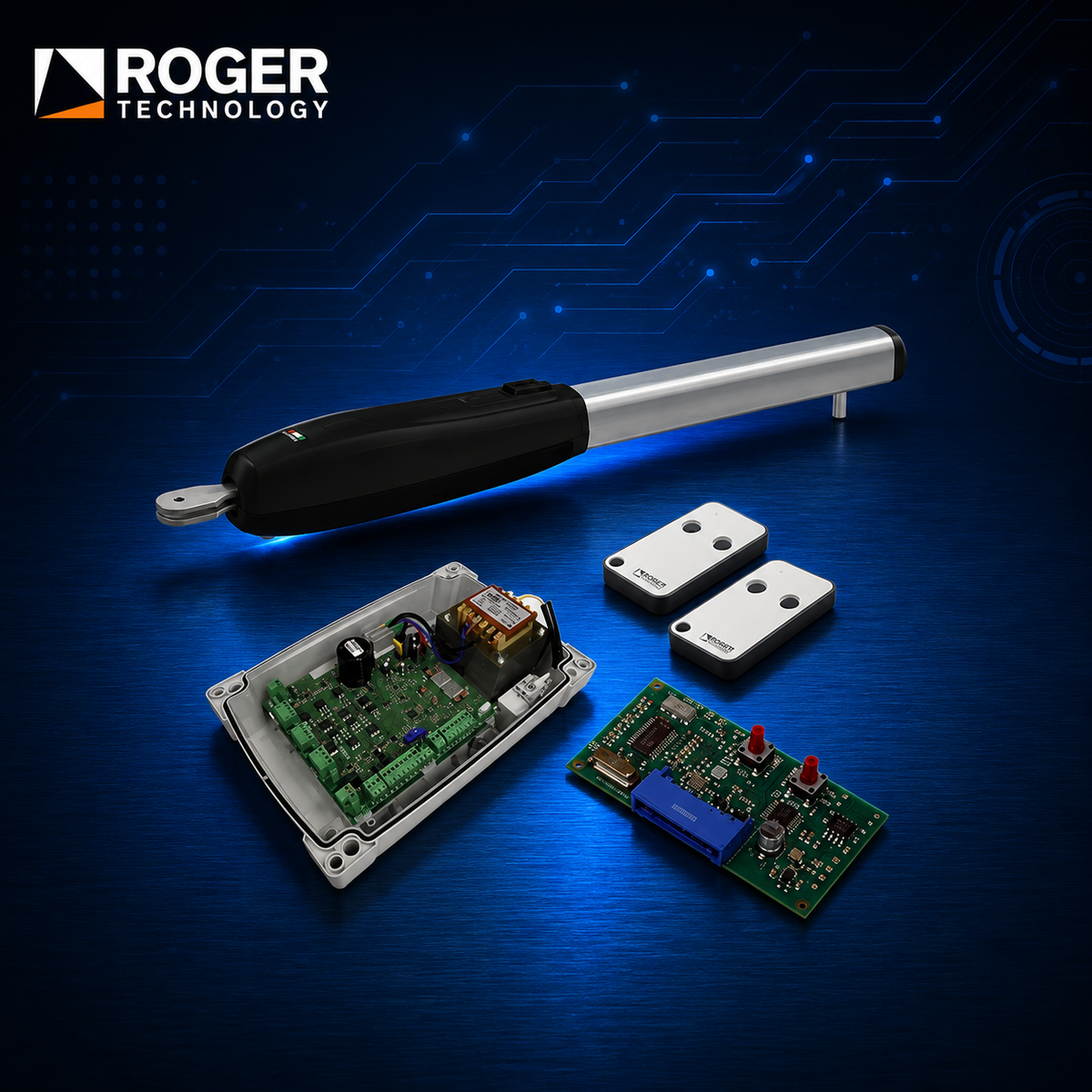 KIT BRAZO BRUSHLESS SMARTY7 7M ROGER TECH