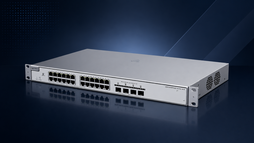 SWITCH GIGABIT CAPA 2 ADMINISTRABLE CLOUD 24BOCAS POE+ 4 SFP RUIJIE