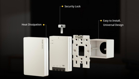AP MONTADO PARED WIFI 7 1200 MBPS RUIJIE